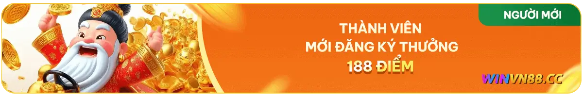 377winvn Thành viên đăng ký mới nhận thưởng miễn phí 188 điểm